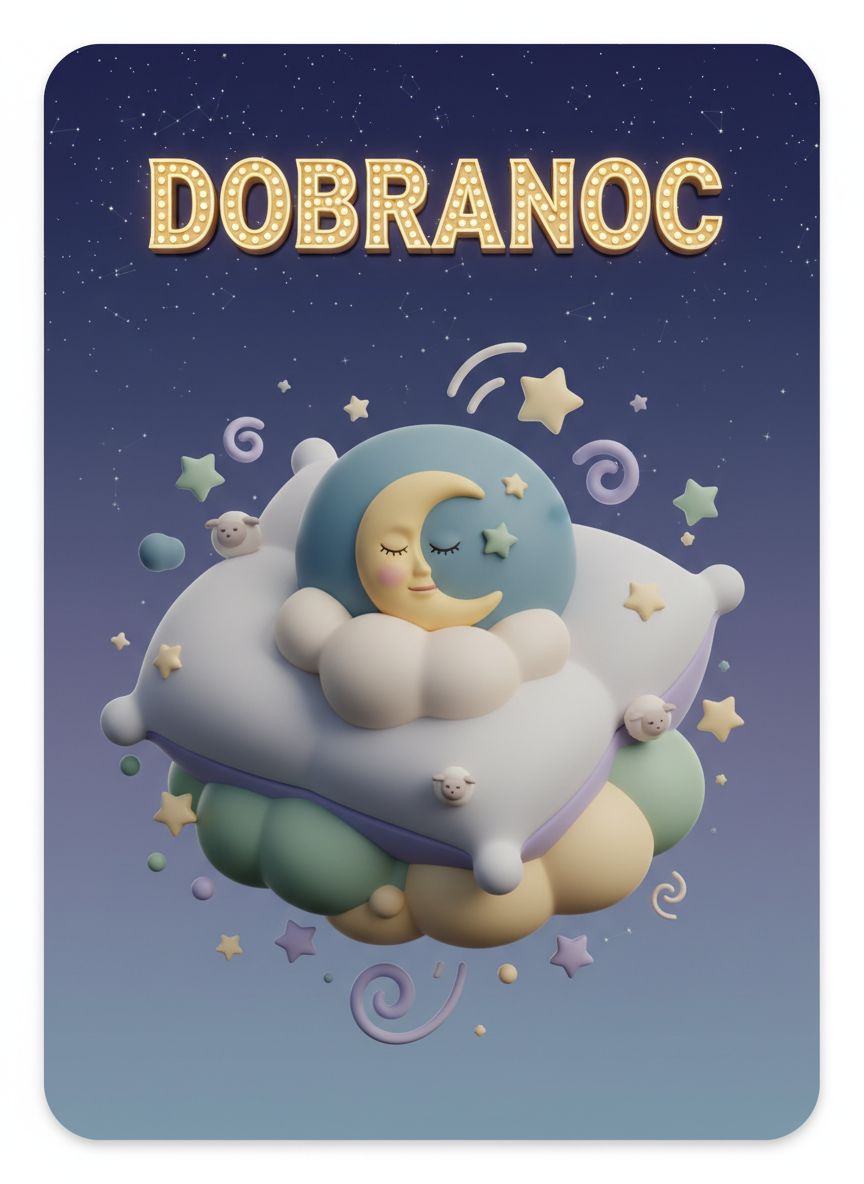 kartki na dobranoc