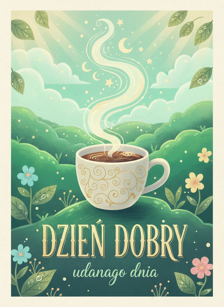 kartki na dzień dobry