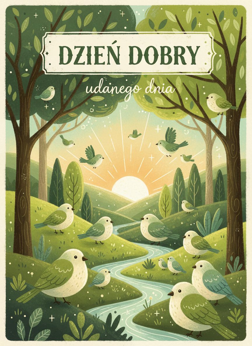 kartki na dzień dobry