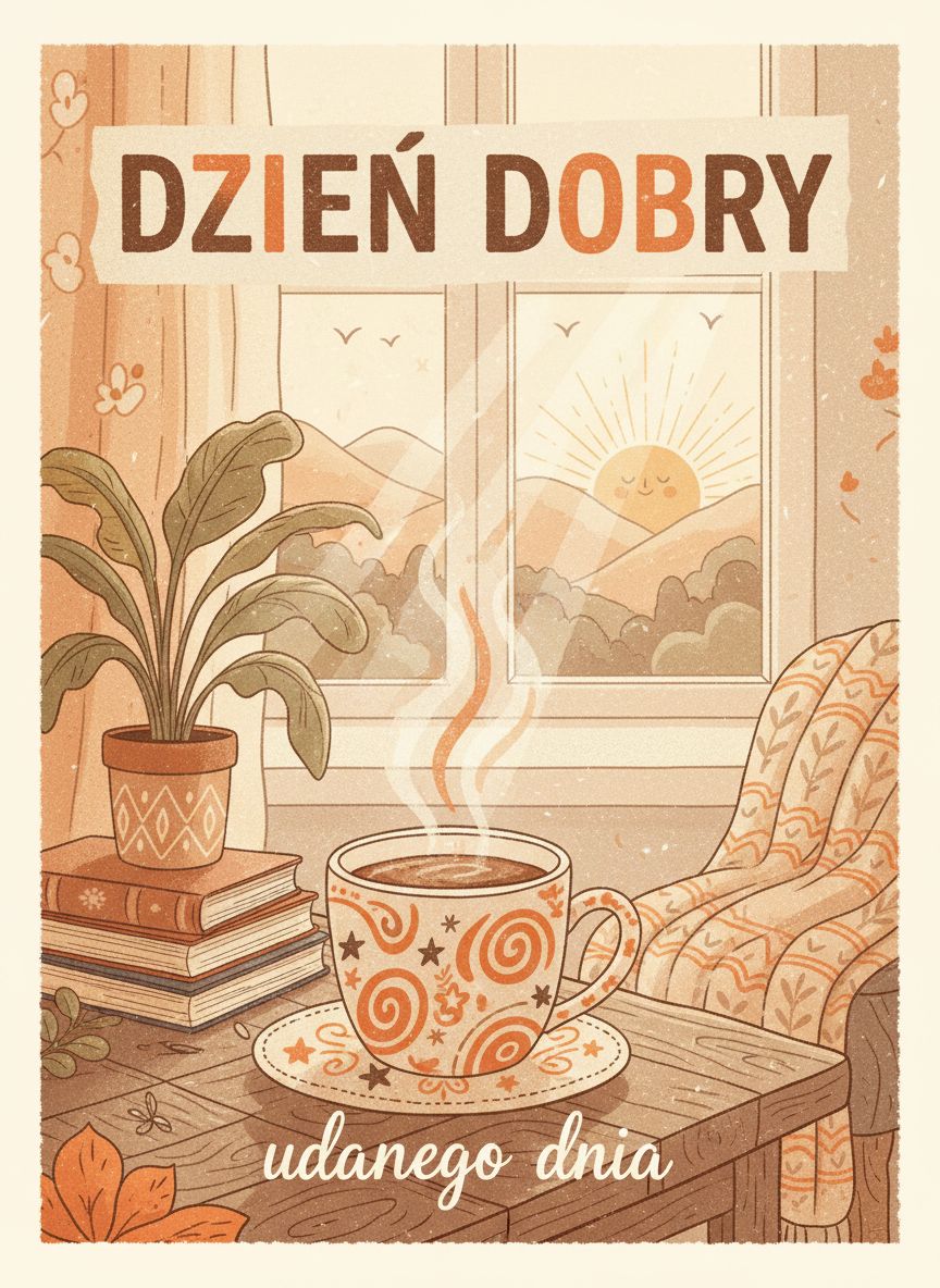 kartki na dzień dobry