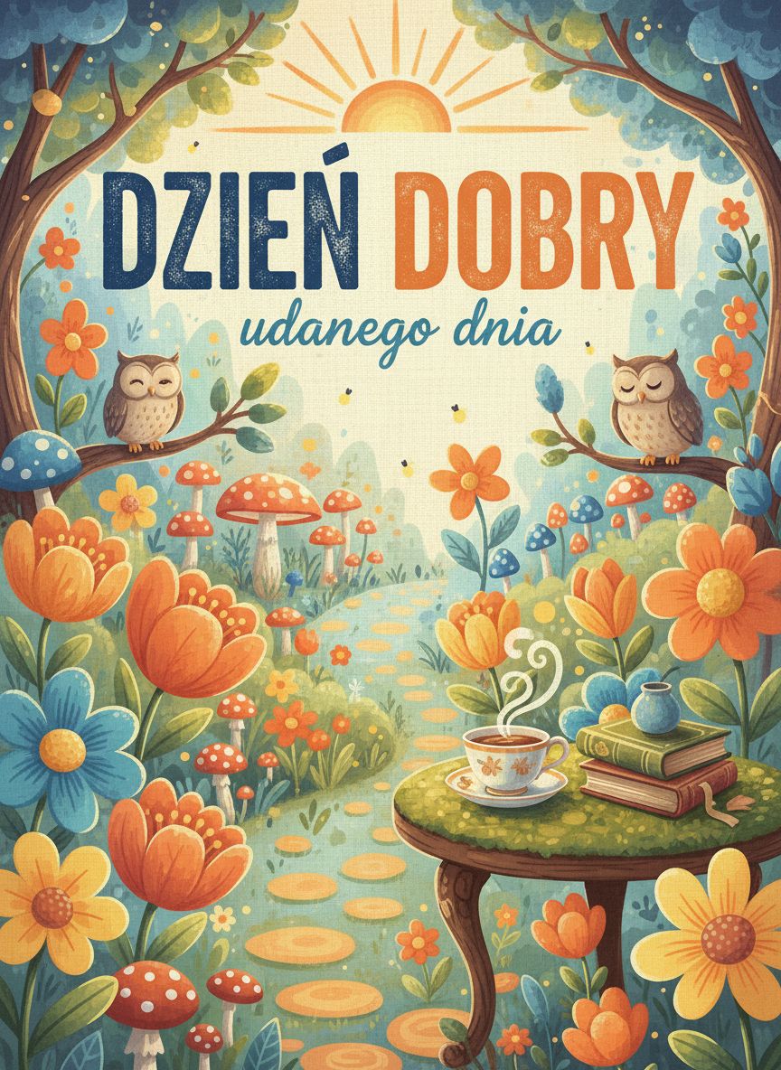 kartki na dzień dobry