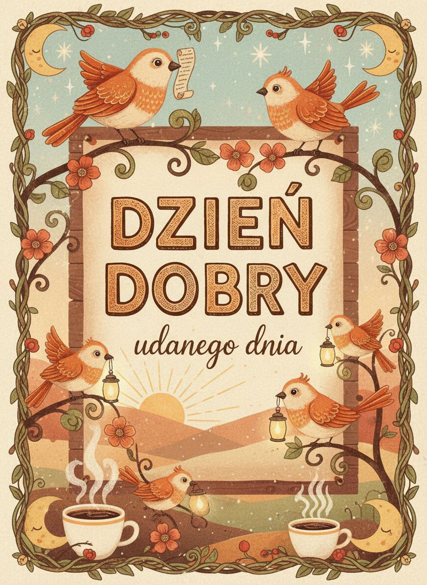 kartki na dzień dobry